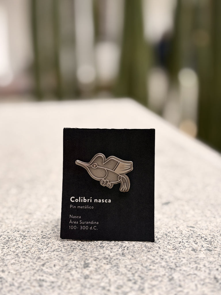 Pin metálico Colibrí