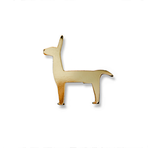 Pin metálico Llama