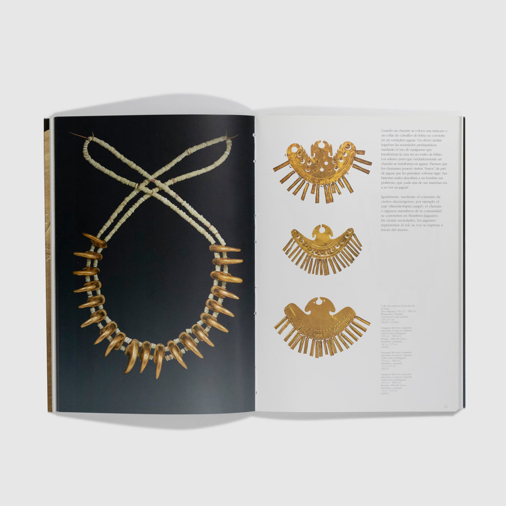 Catálogo "Oro de Colombia, chamanismo y orfebrería"